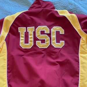 USC windbreaker pullover. Adult small